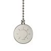 12 in. Brushed Nickel Light Bulb Icon Pull Chain by Commercial Electric -OCTO LIGHTS Shop 0 commercial electric ceiling fan pull chains 82595 64 1000