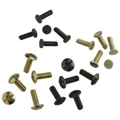 Assorted Antique Brass and Polished Brass Fan Screws (20-Pack) by Commercial Electric