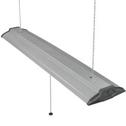 4 ft. 96-Watt Equivalent Integrated LED Black Brushed Nickel Strip Light Fixture 4000K High Output 5500 Lumens (4-Pack) by Commercial Electric -OCTO LIGHTS Shop black brushed nickel commercial electric strip light fixtures 55704141st 4pk a0 1000