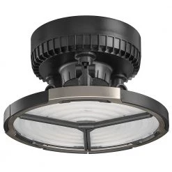Spin Light 10 in. High Output 4000 Lumens Black LED Flush Mount Ceiling Light with 3 Adjustable Heads 5000K (4-Pack) by Commercial Electric 17 Spin Light 10 in. High Output 4000 Lumens Black LED Flush Mount Ceiling Light with 3 Adjustable Heads 5000K (4-Pack) by Commercial Electric -OCTO LIGHTS Shop black commercial electric flush mount lights 56566161 4pk 1d 1000