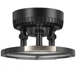 Spin Light 10 in. High Output 4000 Lumens Black LED Flush Mount Ceiling Light with 3 Adjustable Heads 5000K (4-Pack) by Commercial Electric 23 Spin Light 10 in. High Output 4000 Lumens Black LED Flush Mount Ceiling Light with 3 Adjustable Heads 5000K (4-Pack) by Commercial Electric -OCTO LIGHTS Shop black commercial electric flush mount lights 56566161 4pk 44 1000