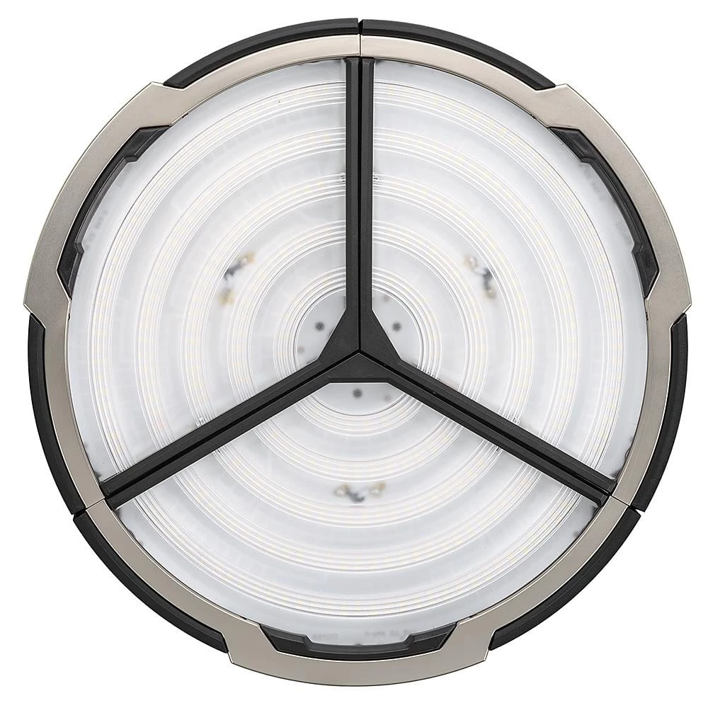 Spin Light 10 in. High Output 4000 Lumens Black LED Flush Mount Ceiling Light with 3 Adjustable Heads 5000K (4-Pack) by Commercial Electric 8 Spin Light 10 in. High Output 4000 Lumens Black LED Flush Mount Ceiling Light with 3 Adjustable Heads 5000K (4-Pack) by Commercial Electric - Image 6