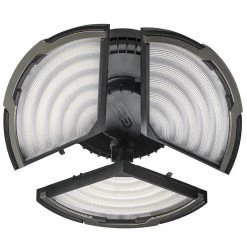 Spin Light 10 in. High Output 4000 Lumens Black LED Flush Mount Ceiling Light with 3 Adjustable Heads 5000K by Commercial Electric -OCTO LIGHTS Shop black commercial electric flush mount lights 56566161 a0 1000
