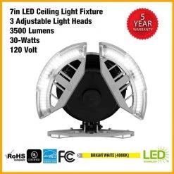 OCTO LIGHTS Shop -OCTO LIGHTS Shop black commercial electric flush mount lights 566011410 e1 1000