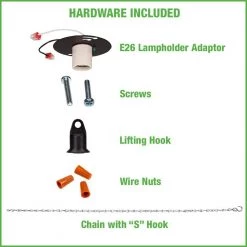 12 in. Round 500-Watt Equivalent 12,000 Lumens Ultra Lightweight Black Integrated LED High Bay Light (4-Pack) by Commercial Electric -OCTO LIGHTS Shop black commercial electric high bay lights 502511610 4pk 1f 1000
