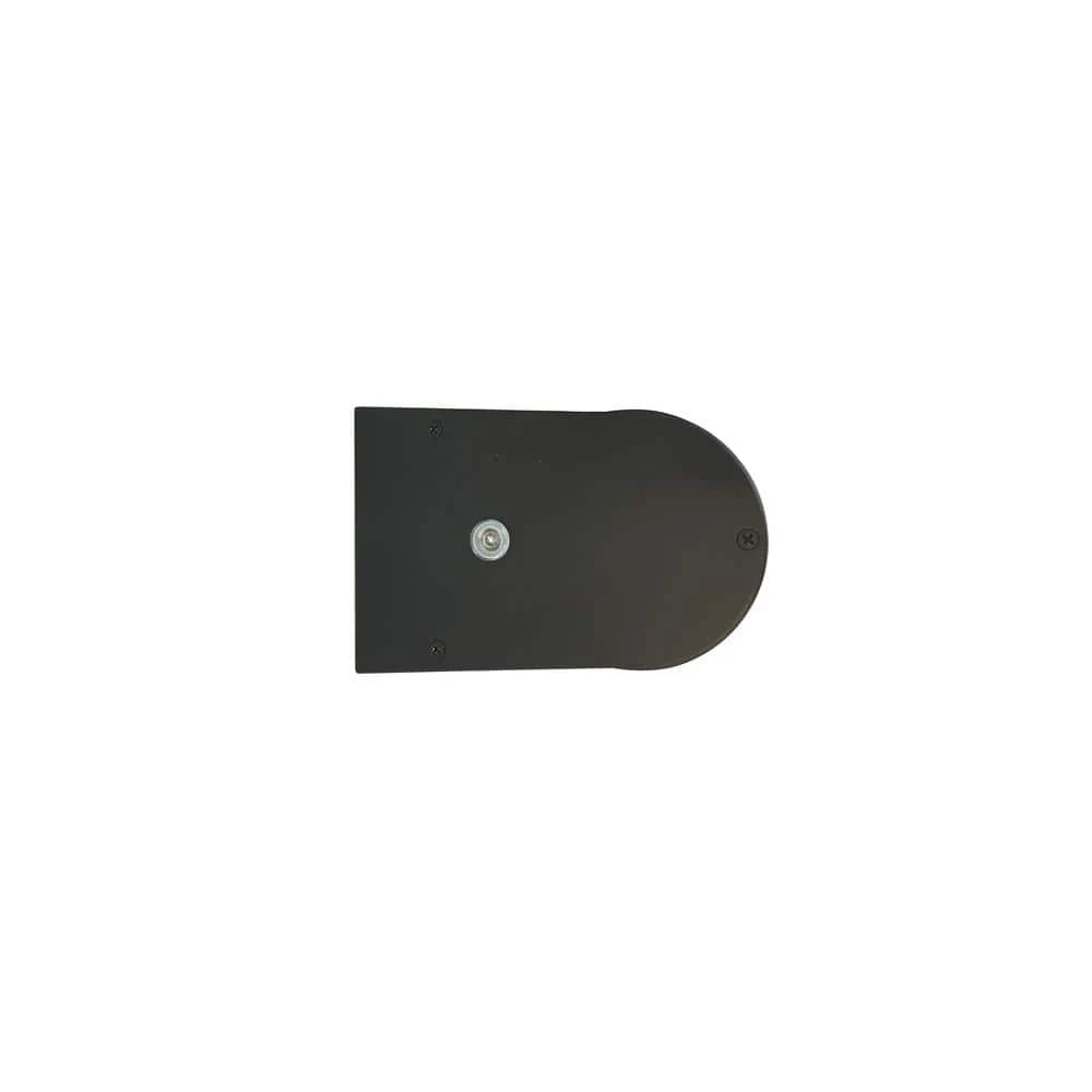 17-Watt Black Outdoor Integrated LED Jelly Jar Wall Pack Light with Dusk to Dawn Control by Commercial Electric 5 17-Watt Black Outdoor Integrated LED Jelly Jar Wall Pack Light with Dusk to Dawn Control by Commercial Electric - Image 3