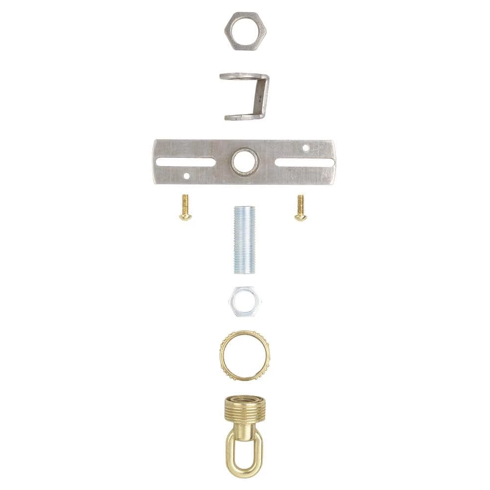 Brass Screw Off with Collar Loop Kit by Commercial Electric 3 Brass Screw Off with Collar Loop Kit by Commercial Electric