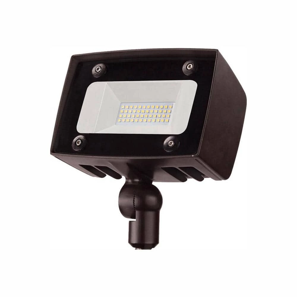 Architectural 150-Watt Equivalent Integrated Outdoor LED Flood Light, 2000 Lumens, Security Light by Commercial Electric 3 Architectural 150-Watt Equivalent Integrated Outdoor LED Flood Light, 2000 Lumens, Security Light by Commercial Electric