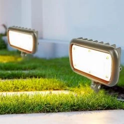 30W Line Voltage Bronze Integrated Outdoor LED Wall Wash Light with Adjustable Mounting Bracket for Landscape Lighting by Commercial Electric 19 30W Line Voltage Bronze Integrated Outdoor LED Wall Wash Light with Adjustable Mounting Bracket for Landscape Lighting by Commercial Electric -OCTO LIGHTS Shop bronze commercial electric landscape flood lights ceww30brz 31 1000