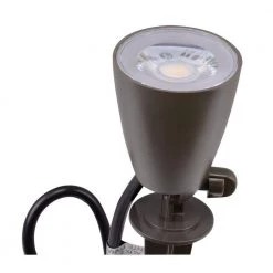 Line Voltage Bronze LED Landscape Flood Light with Spike by Commercial Electric -OCTO LIGHTS Shop bronze commercial electric landscape flood lights spkp 7w01 c3 1000