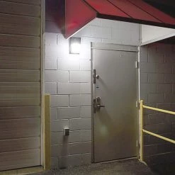 150-Watt Equivalent Integrated Outdoor LED Wall Pack, 2500 Lumens, Dusk to Dawn Outdoor Security Light (2-Pack) by Commercial Electric 23 150-Watt Equivalent Integrated Outdoor LED Wall Pack, 2500 Lumens, Dusk to Dawn Outdoor Security Light (2-Pack) by Commercial Electric -OCTO LIGHTS Shop bronze commercial electric wall pack lights lyra20 pc 4k bz 2pk 4f 1000