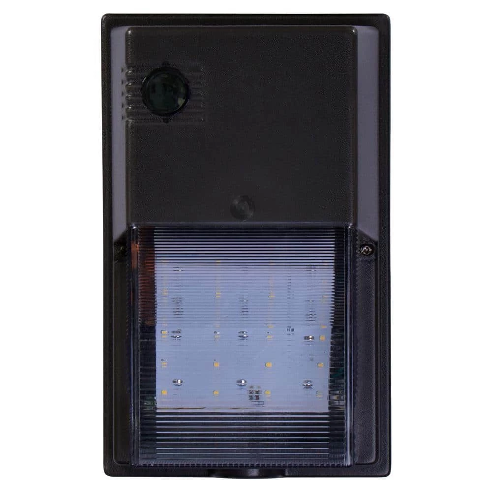 150-Watt Equivalent Integrated LED Bronze Dusk to Dawn Outdoor Wall Pack Light, 2500 Lumens with Photocell (4-Pack) by Commercial Electric 12 150-Watt Equivalent Integrated LED Bronze Dusk to Dawn Outdoor Wall Pack Light, 2500 Lumens with Photocell (4-Pack) by Commercial Electric - Image 10