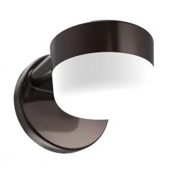 75-Watt Equivalent Integrated Outdoor LED Wall Pack Light, 900 Lumens, Dusk to Dawn Outdoor Security Light by Commercial Electric