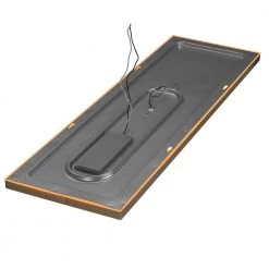 48 in. x 15 in. Low Profile Brushed Nickel Color Selectable LED Flush Mount Ceiling Light w/Night Light Feature by Commercial Electric -OCTO LIGHTS Shop brushed nickel 4x15 commercial electric flush mount lights 56702113 1f 1000