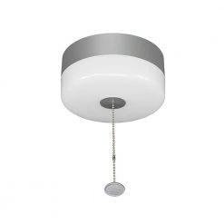 Spin Light 7 in. Closet Light LED Flush Mount Ceiling Light w/ Pull Chain Brushed Nickel Accent Clothes Closet Rated by Commercial Electric -OCTO LIGHTS Shop brushed nickel accent commercial electric flush mount lights 565901110 c3 1000