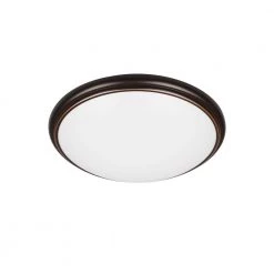 14 in. Brushed Nickel and Oil-Rubbed Bronze Selectable Integrated LED Flush Mount with Interchangeable Trim by Commercial Electric -OCTO LIGHTS Shop brushed nickel and oil rubbed bronze commercial electric flush mount lights ca8aa022fr125 44 1000