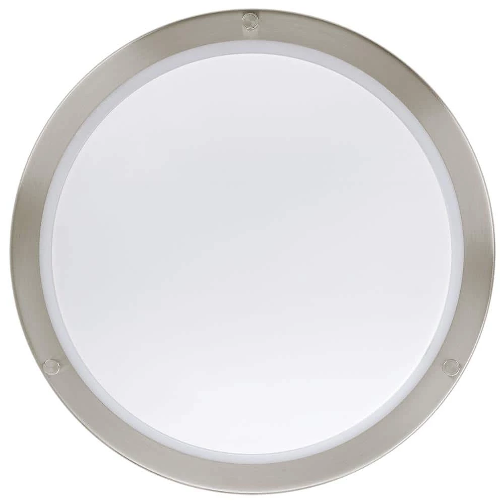 11 in. Orbit Round Brushed Nickel Color Selectable LED Flush Mount Ceiling Light 1000 Lumens Dimmable by Commercial Electric 10 11 in. Orbit Round Brushed Nickel Color Selectable LED Flush Mount Ceiling Light 1000 Lumens Dimmable by Commercial Electric - Image 8