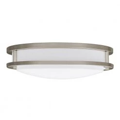 11 in. Orbit Round Brushed Nickel Color Selectable LED Flush Mount Ceiling Light 1000 Lumens Dimmable by Commercial Electric 20 11 in. Orbit Round Brushed Nickel Color Selectable LED Flush Mount Ceiling Light 1000 Lumens Dimmable by Commercial Electric -OCTO LIGHTS Shop brushed nickel commercial electric flush mount lights 564101110 c3 1000