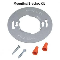 11 in. Color Selectable LED Flush Mount Ceiling Light w/ Night Light Optional White and Brushed Nickel Trim Rings by Commercial Electric -OCTO LIGHTS Shop brushed nickel commercial electric flush mount lights 56583191 1d 1000