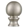 Brushed Nickel Ball Lamp Finial by Commercial Electric -OCTO LIGHTS Shop brushed nickel commercial electric lamp finials 82075 64 1000