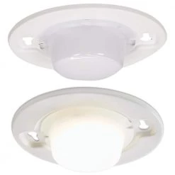 5 in. Closet Light LED Ceiling Utility Light Wall Switch Controlled Lamp Holder 120-Volt 7-Watt 650 Lumens by Commercial Electric -OCTO LIGHTS Shop commercial electric lamp sockets 564212410 la 40 1000