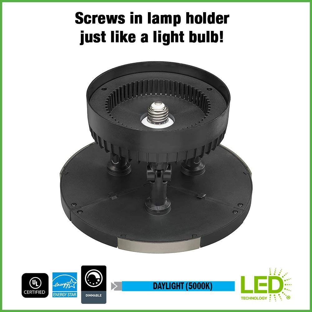 225-Watt Equivalent 10 in. E26 LED Light Bulb 3 Individual Adjustable Heads to Direct Beam Angle in Daylight (4-Pack) by Commercial Electric 11 225-Watt Equivalent 10 in. E26 LED Light Bulb 3 Individual Adjustable Heads to Direct Beam Angle in Daylight (4-Pack) by Commercial Electric - Image 10