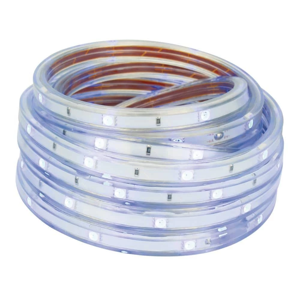 13.2 ft. RGB Pixel LED Heavy-Duty Strip Light with Remote Control by Commercial Electric 6 13.2 ft. RGB Pixel LED Heavy-Duty Strip Light with Remote Control by Commercial Electric - Image 4