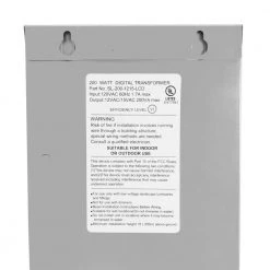 Low Voltage 200-Watt Stainless Steel Landscape Transformer by Commercial Electric 10 Low Voltage 200-Watt Stainless Steel Landscape Transformer by Commercial Electric -OCTO LIGHTS Shop commercial electric outdoor lighting accessories sl 200 1215 lcd 1f 1000