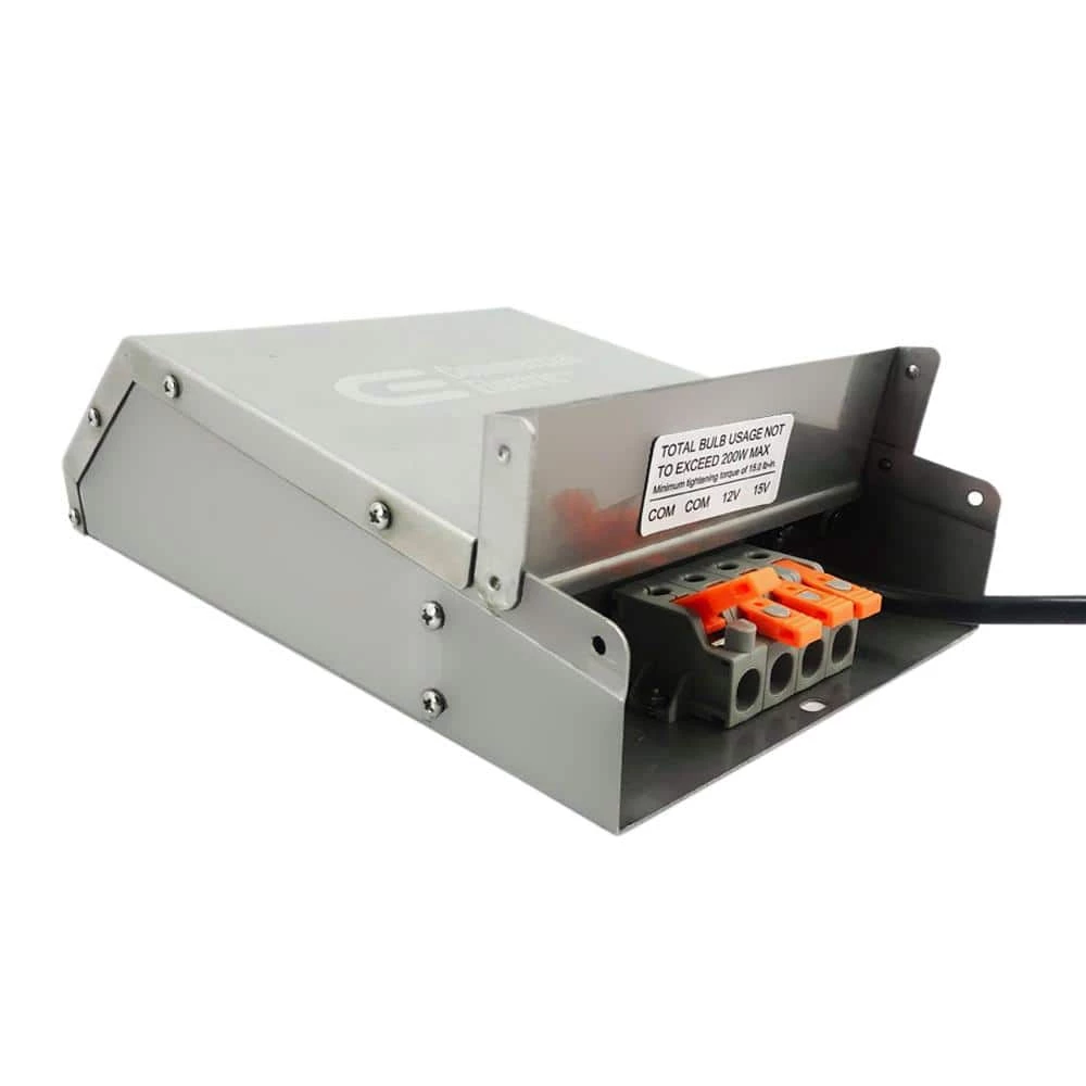 Low Voltage 200-Watt Stainless Steel Landscape Transformer by Commercial Electric 5 Low Voltage 200-Watt Stainless Steel Landscape Transformer by Commercial Electric - Image 3