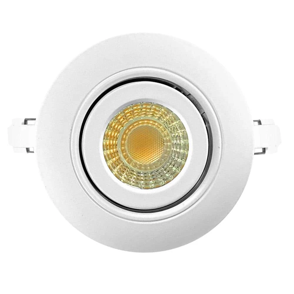Premium Downlight 3 in. 2700K - 5000K White New Construction/Remodel Recessed Integrated LED Gimbal Kit by Commercial Electric 9 Premium Downlight 3 in. 2700K - 5000K White New Construction/Remodel Recessed Integrated LED Gimbal Kit by Commercial Electric - Image 7