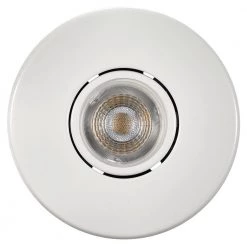 LED Glare Control / Directional 4 in. White Recessed Kit by Commercial Electric -OCTO LIGHTS Shop commercial electric recessed lighting kits 91199 c3 1000