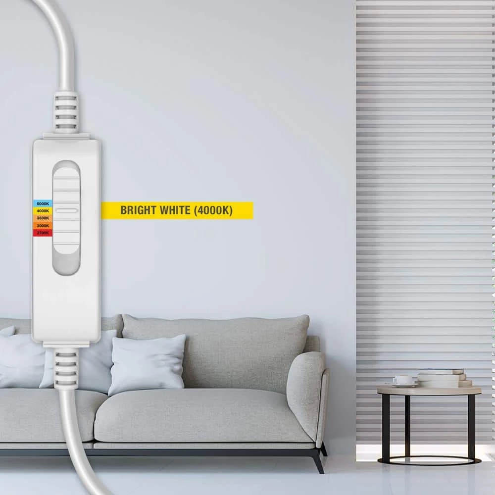Ultra-Low Glare 6 in. Color Selectable New Construction and Remodel Canless Recessed Integrated LED Kit by Commercial Electric 8 Ultra-Low Glare 6 in. Color Selectable New Construction and Remodel Canless Recessed Integrated LED Kit by Commercial Electric - Image 6