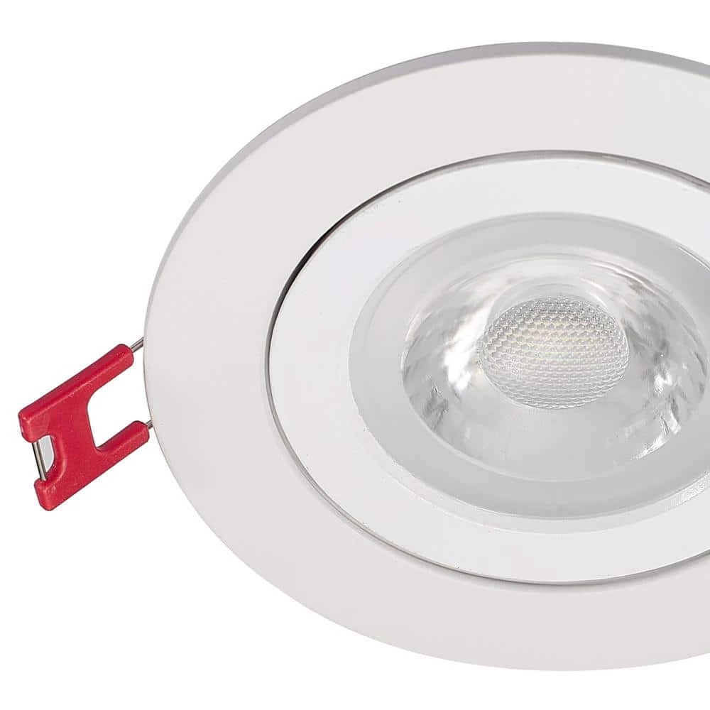 Ultra-Spot 4 in. Selectable New Construction and Remodel Color Canless Recessed Integrated LED Kit by Commercial Electric 5 Ultra-Spot 4 in. Selectable New Construction and Remodel Color Canless Recessed Integrated LED Kit by Commercial Electric - Image 3