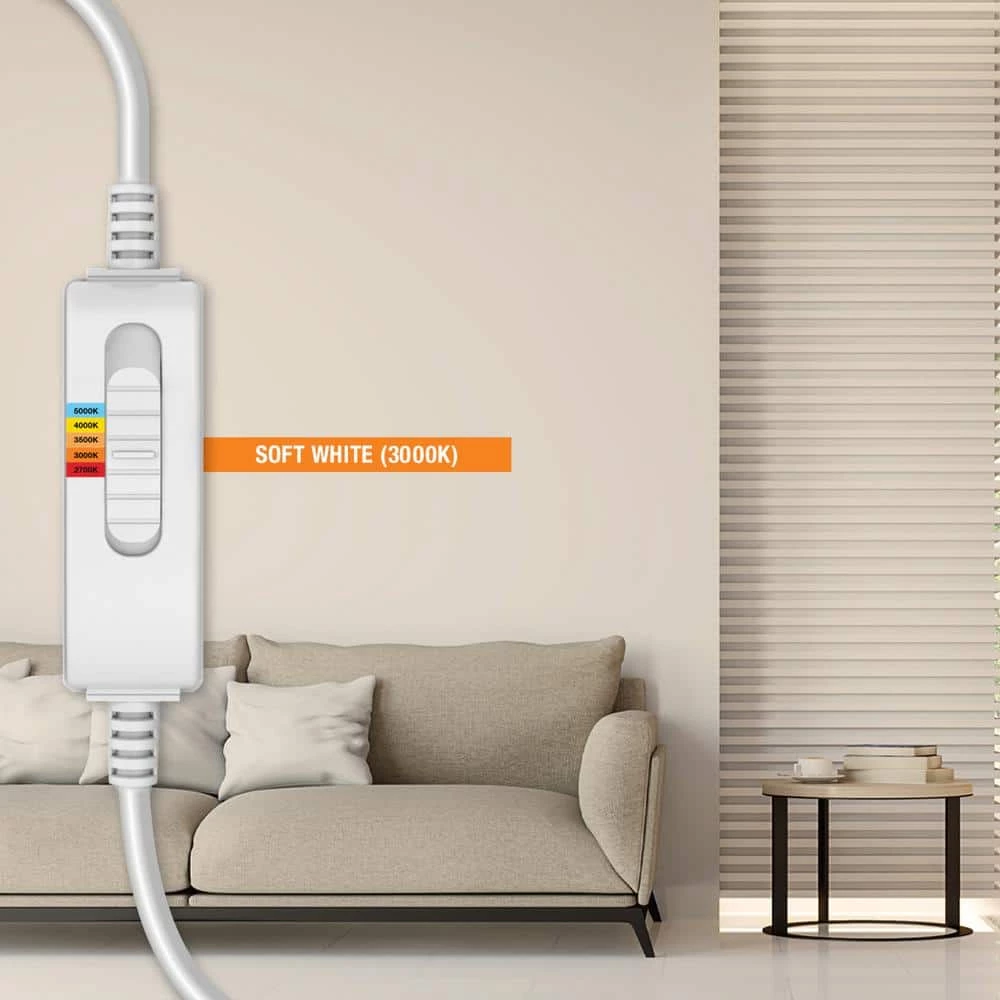 Ultra-Spot 4 in. Selectable New Construction and Remodel Color Canless Recessed Integrated LED Kit by Commercial Electric 10 Ultra-Spot 4 in. Selectable New Construction and Remodel Color Canless Recessed Integrated LED Kit by Commercial Electric - Image 8