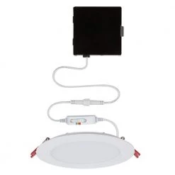 Ultra Slim High Lumen 6 in. Selectable CCT New Construction and Remodel Integrated LED Recessed Lighting Kit by Commercial Electric -OCTO LIGHTS Shop commercial electric recessed lighting kits 91461 40 1000