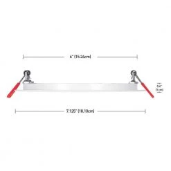 Ultra Slim High Lumen 6 in. Selectable CCT New Construction and Remodel Integrated LED Recessed Lighting Kit by Commercial Electric -OCTO LIGHTS Shop commercial electric recessed lighting kits 91461 76 1000