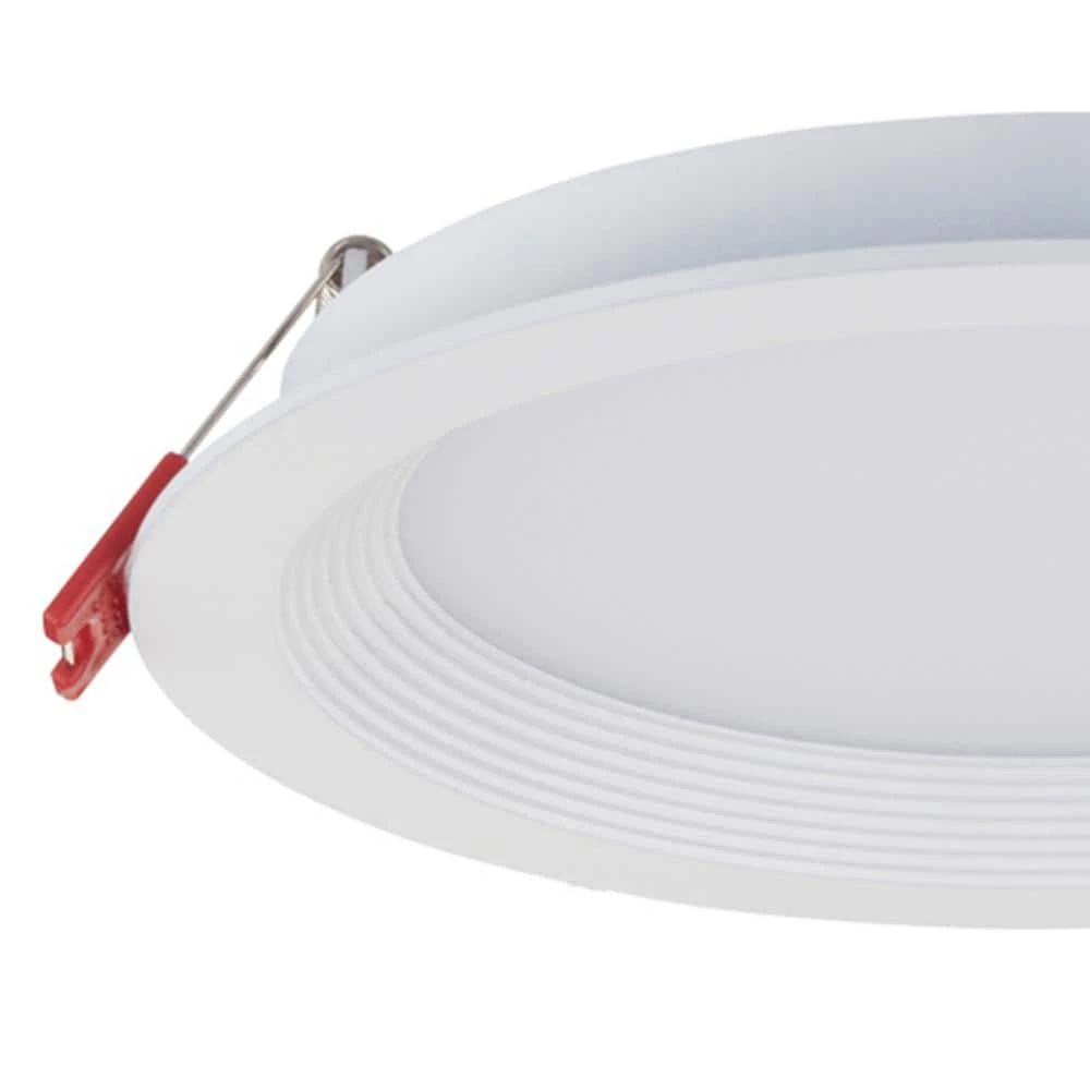 True Baffle High Lumen 6 in. Selectable CCT New Construction and Remodel Integrated LED Recessed Lighting Kit by Commercial Electric 6 True Baffle High Lumen 6 in. Selectable CCT New Construction and Remodel Integrated LED Recessed Lighting Kit by Commercial Electric - Image 4