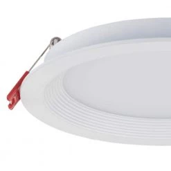 Slim Baffle 6 in. Color Selectable New Construction and Remodel Canless Recessed Integrated LED Kit (4-Pack) by Commercial Electric -OCTO LIGHTS Shop commercial electric recessed lighting kits 91480 1d 1000