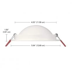 4 in. Selectable New Construction and Remodel Color Ultra-Directional Canless Recessed Integrated LED Kit by Commercial Electric -OCTO LIGHTS Shop commercial electric recessed lighting kits 91918 4f 1000