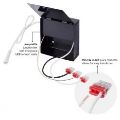 4 in. Selectable New Construction and Remodel Color Ultra-Directional Canless Recessed Integrated LED Kit by Commercial Electric -OCTO LIGHTS Shop commercial electric recessed lighting kits 91918 76 1000