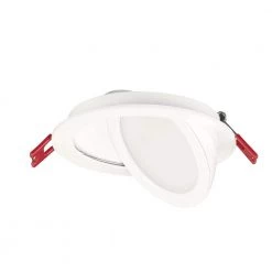 4 in. Selectable New Construction and Remodel Color Ultra-Directional Canless Recessed Integrated LED Kit by Commercial Electric -OCTO LIGHTS Shop commercial electric recessed lighting kits 91918 fa 1000