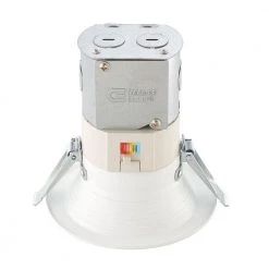 Easy-Up 4 in. D Baffle Color Selectable Canless LED Recessed Kit by Commercial Electric -OCTO LIGHTS Shop commercial electric recessed lighting kits cer407943ak50wh 77 1000