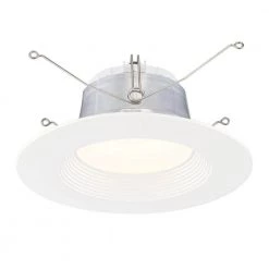 6 in. White Integrated LED Recessed Trim Kit (4-Pack) by Commercial Electric -OCTO LIGHTS Shop commercial electric recessed lighting kits cer6cp6743b 4pk 1d 1000