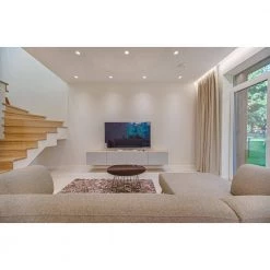 3/4 in. New Construction or Remodel White Dimmable Canless Recessed LED Kit with Adjustable Color Changing Technology by Commercial Electric -OCTO LIGHTS Shop commercial electric recessed lighting kits nk01aa11cr1259w 31 1000