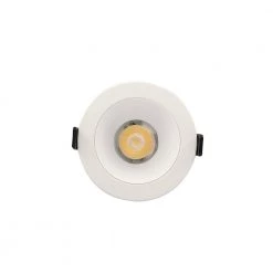 3/4 in. New Construction or Remodel White Dimmable Canless Recessed LED Kit with Adjustable Color Changing Technology by Commercial Electric