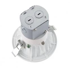Easy-Up 4 in. White Baffle Integrated LED Recessed Kit at 91 CRI, 2700K, Warm White by Commercial Electric -OCTO LIGHTS Shop commercial electric recessed lighting kits sev407943wh27 40 1000