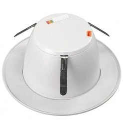 6 in. Ultra Low Glare Deep Baffle Color Selectable Integrated LED Recessed Lighting Trim Dimmable 670 Lumens Wet Rated by Commercial Electric -OCTO LIGHTS Shop commercial electric recessed lighting trims 53197301 66 1000