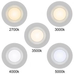 6 in. Selectable Integrated LED Recessed Trim Downlight 30 Configurations in One Fixture High Ceiling Output Dimmable by Commercial Electric -OCTO LIGHTS Shop commercial electric recessed lighting trims 53801101 1d 1000