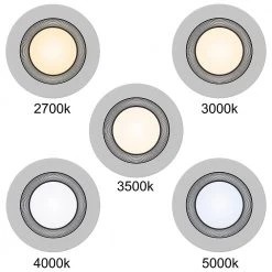 6 in. Selectable Integrated LED Recessed Trim Downlight 30 Configurations in One Fixture High Ceiling Output Dimmable by Commercial Electric -OCTO LIGHTS Shop commercial electric recessed lighting trims 53801101 77 1000
