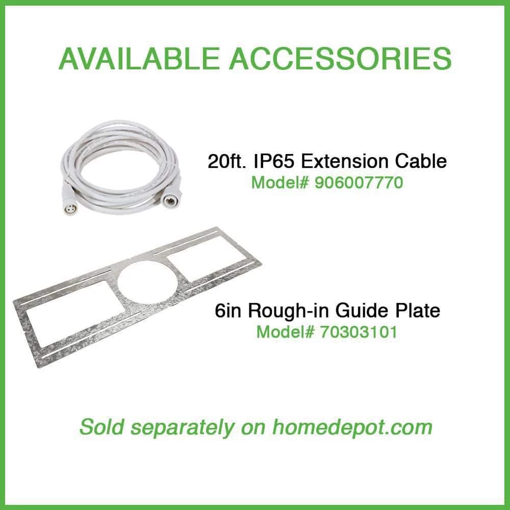 Ultra Slim 6 in. Canless 3000K Adjustable Color Temperatures Integrated LED Recessed Light w/Black Trim Kit (24-Pack) by Commercial Electric 9 Ultra Slim 6 in. Canless 3000K Adjustable Color Temperatures Integrated LED Recessed Light w/Black Trim Kit (24-Pack) by Commercial Electric - Image 7